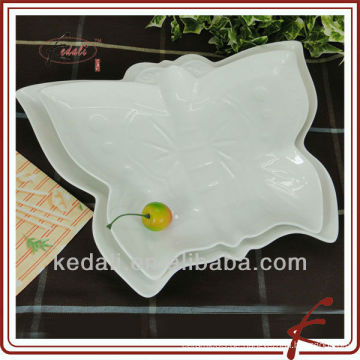 China Factory White Keramik Porzellan Serving Dish Pflanze Dinner Set